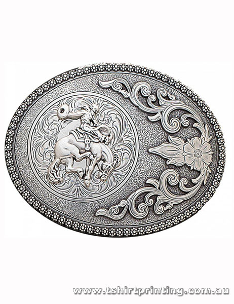 Trojan Metal 2D/3D Zinc Alloy Belt Buckles